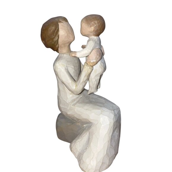 Willow Tree Grandmother Figurine Hand-Painted Resin Sculpture - Picture 1 of 3